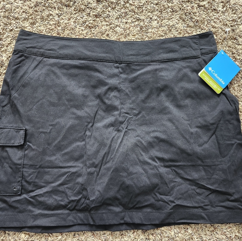 Columbia Black Skort with Pocket